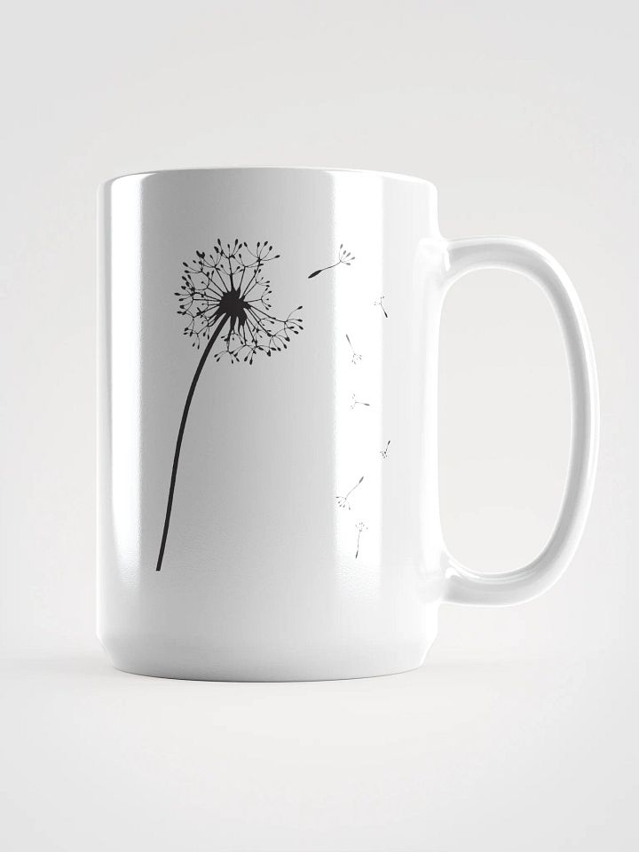 Dandelion Dream White Glossy Mug product image (1)