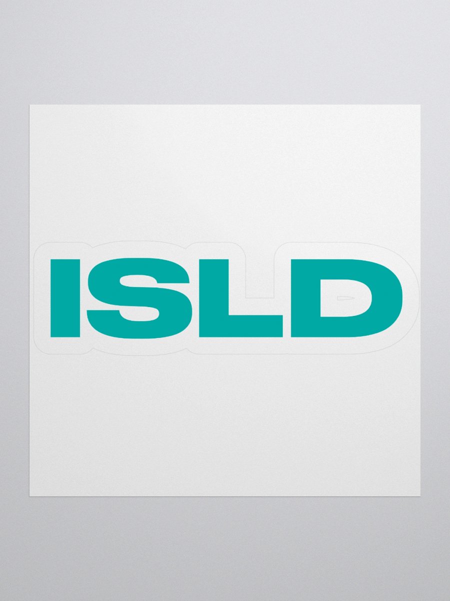 ISLD Sticker (Teal) product image (1)
