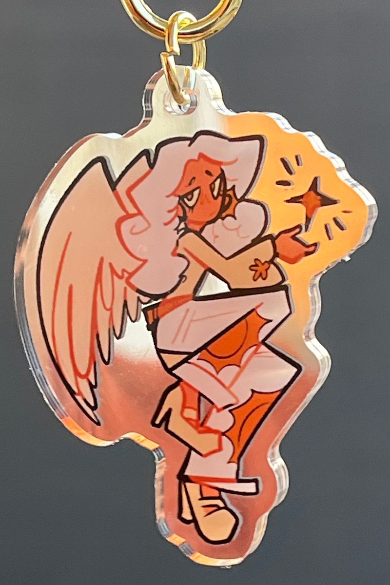 Sacredhyacinth Double-sided Acrylic Keychain