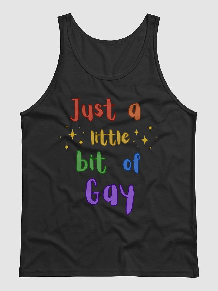 just a lil bit gay tanktop product image (1)
