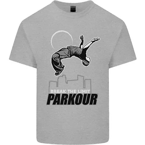 Parkour Free Running Break the Limit Kids T-Shirt Boys Girls product image (3)
