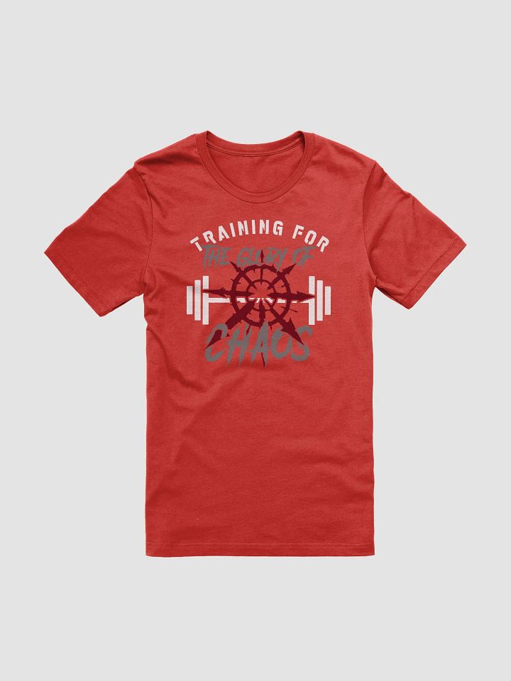 Training for the Glory of Chaos Classic T-Shirt | Warhammer 40K Chaos-Inspired product image (2)