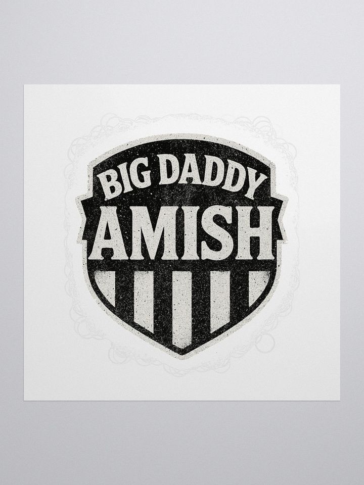 Big Daddy Amish Sticker product image (1)