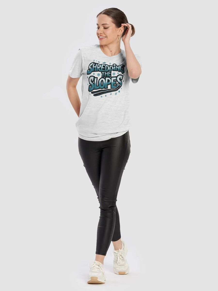 “SHREDDING THE SLOPES” t-shirt product image (10)