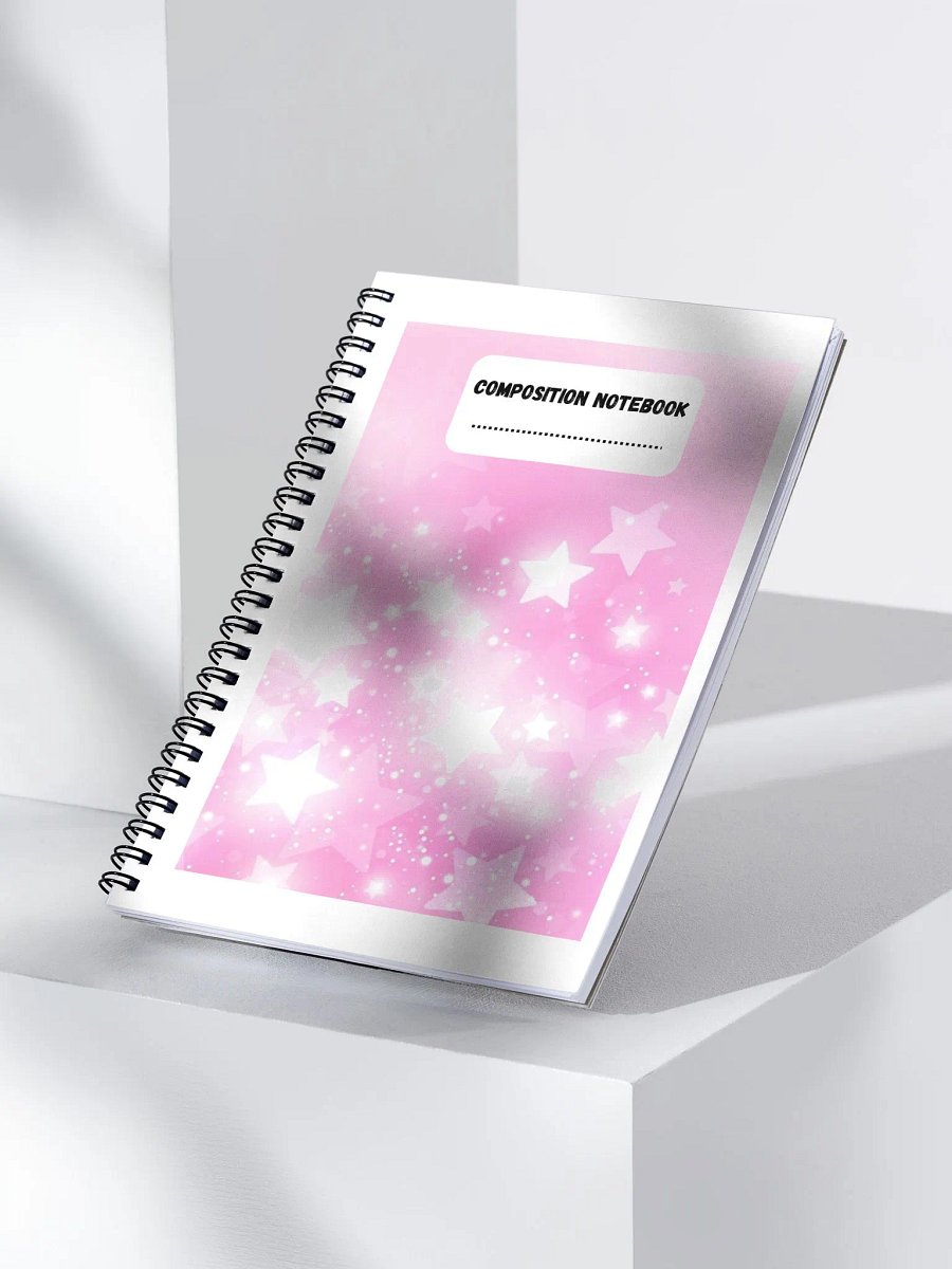 Starry Spiral Composition Notebook product image (3)