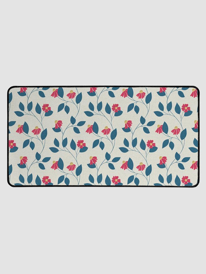 Cosmic Bloom Trailing Flowers Desk Mat product image (1)