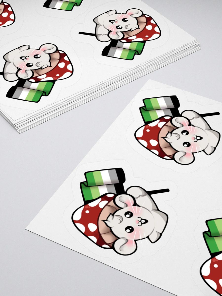 Aromantic Pride Flag Stickers product image (4)