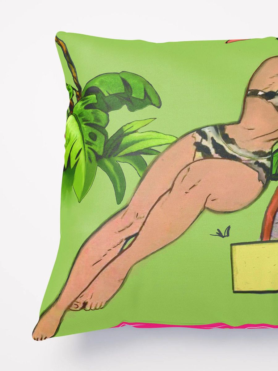 Vintage Jungle Girl Cartoon Pillow product image (4)