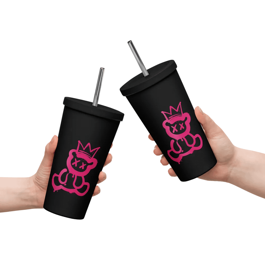 Pixiecup Royal PixieBear with Straw (Pink) - Limited Edition product image (11)