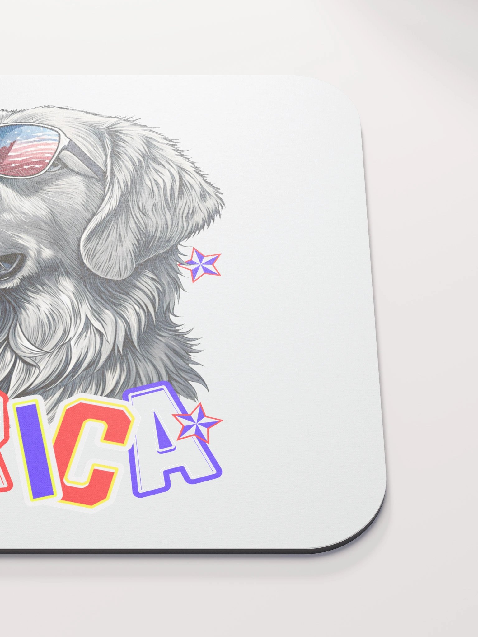 Merica Golden Retriever Patriotic Pup Mouse Pad product image (5)
