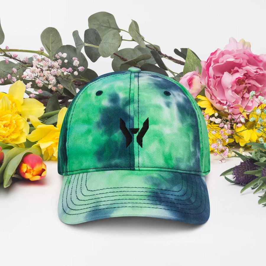 color blend hat with logos product image (3)