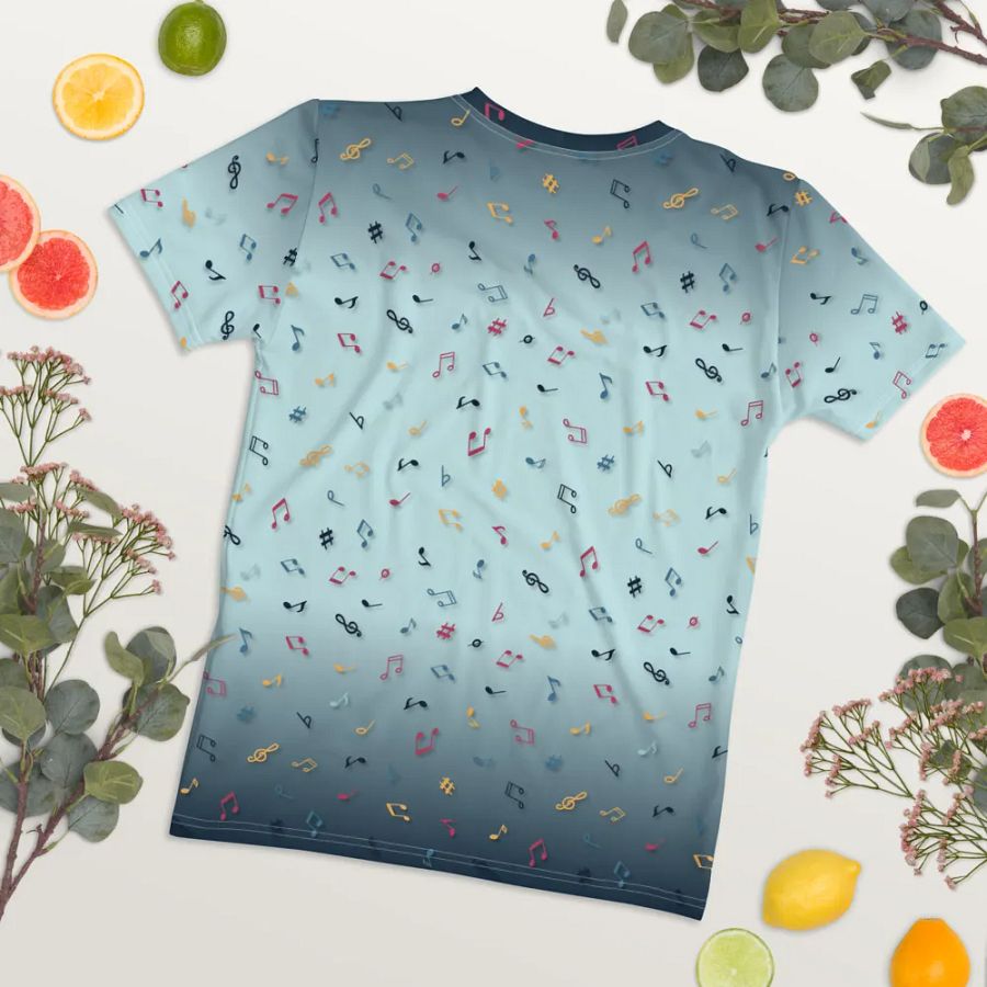 Good Music Great Coffee Happy Life All Over Print T-shirt product image (8)