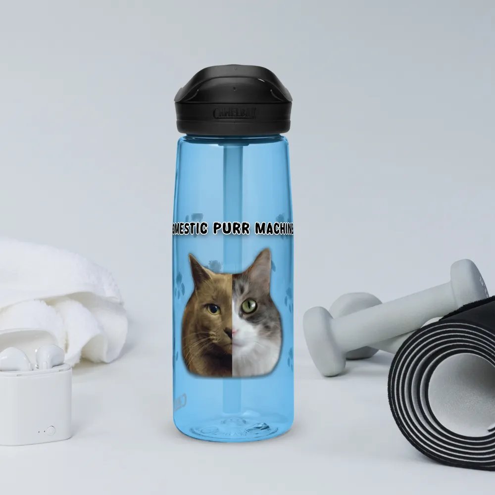Domestic Purr Machines Sport Bottle product image (12)
