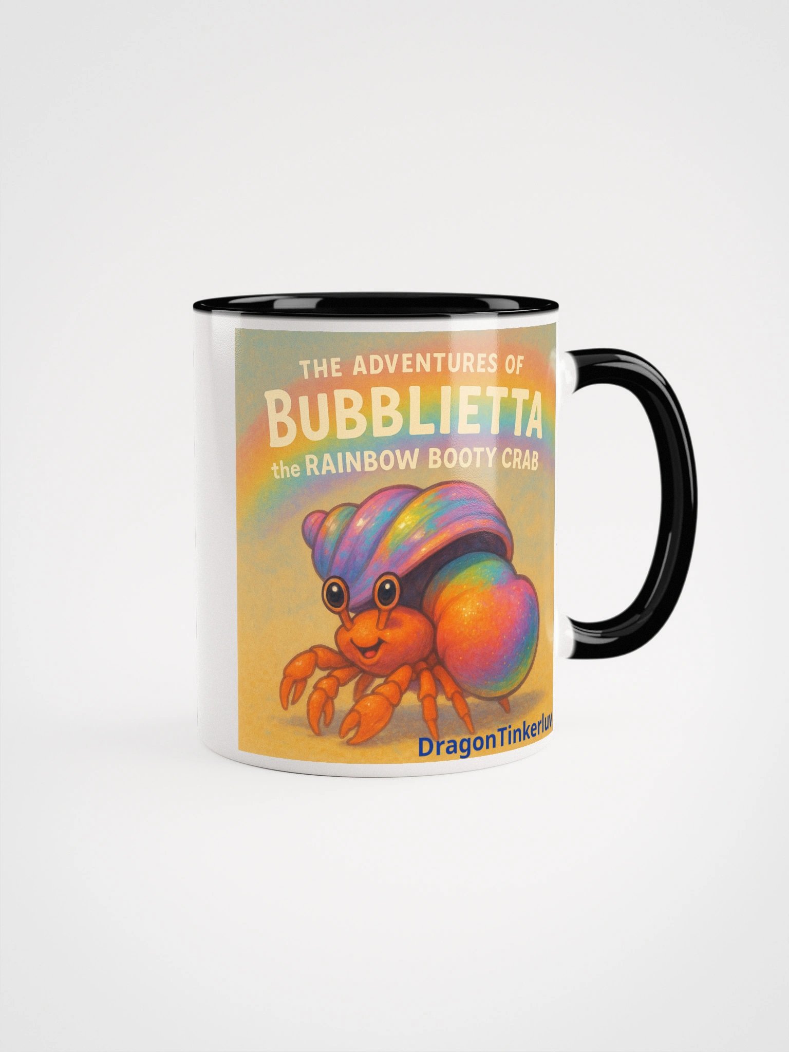 Bubblietta the Rainbow Booty Hermit Crab product image (5)