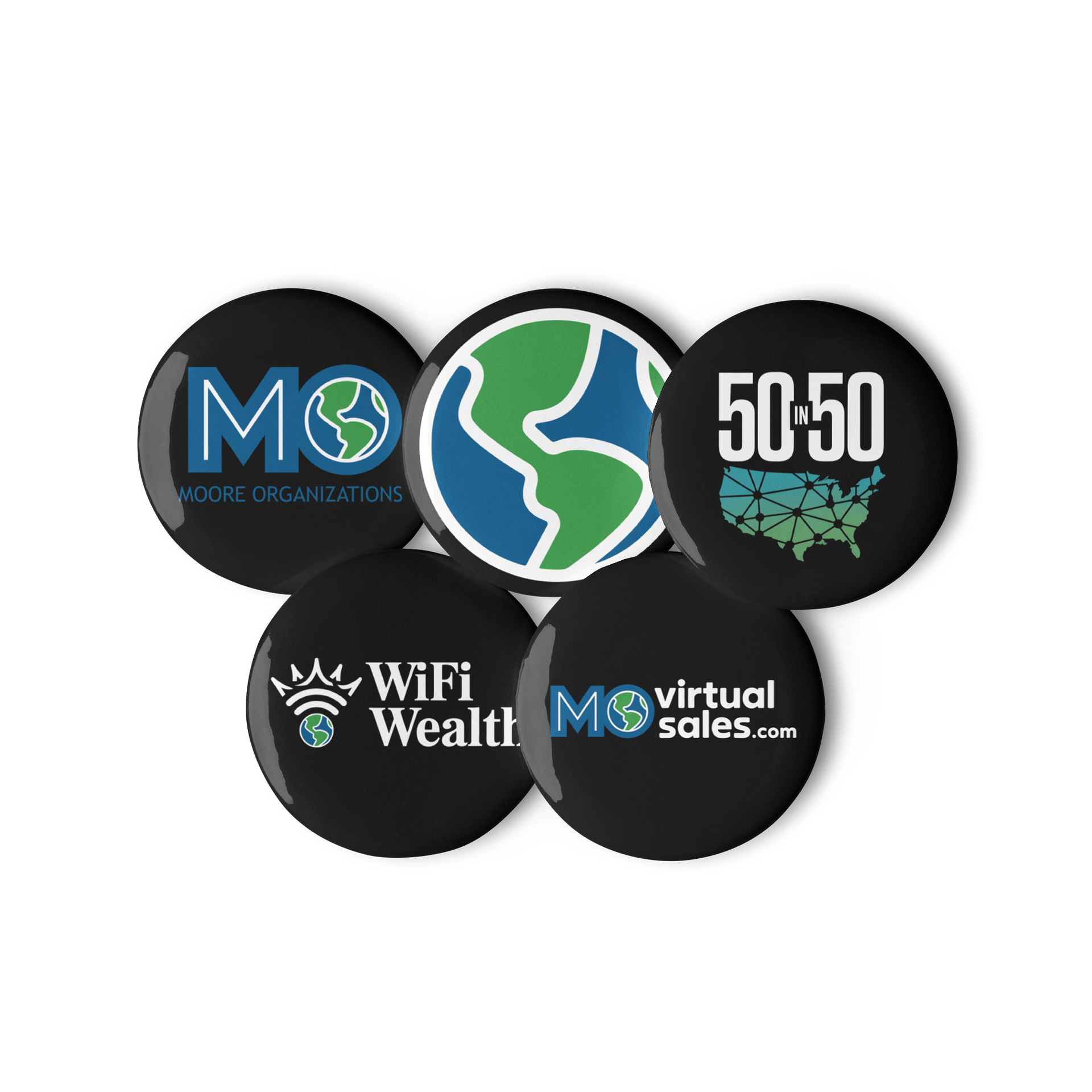 MoVirtualSales Pin Pack – Closer’s Collection (Set of 5) product image (2)