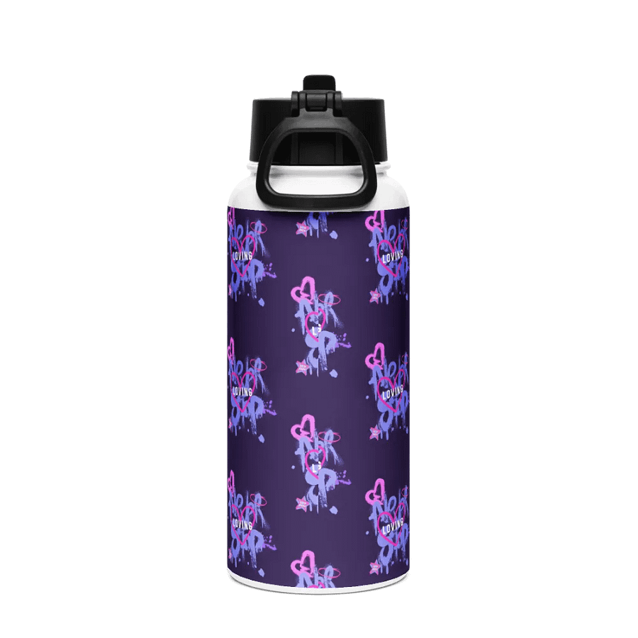 Never Stop Loving Water Bottle product image (2)