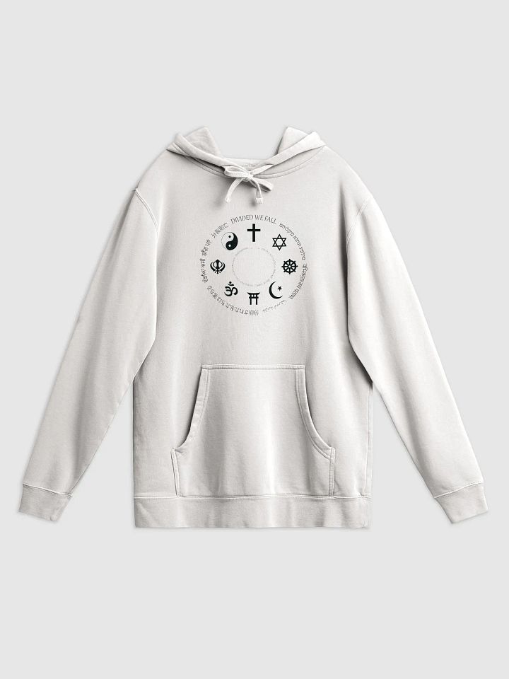 Divided We Fall - Religion - Independent Trading Co. Pigment Dyed Hoodie product image (1)