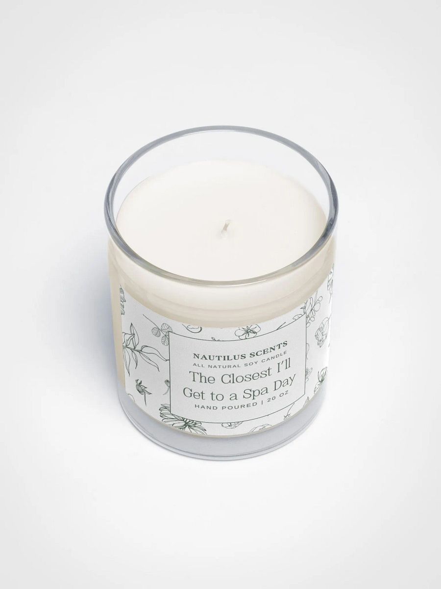 Spa Day in a Jar Soy Wax Candle product image (3)