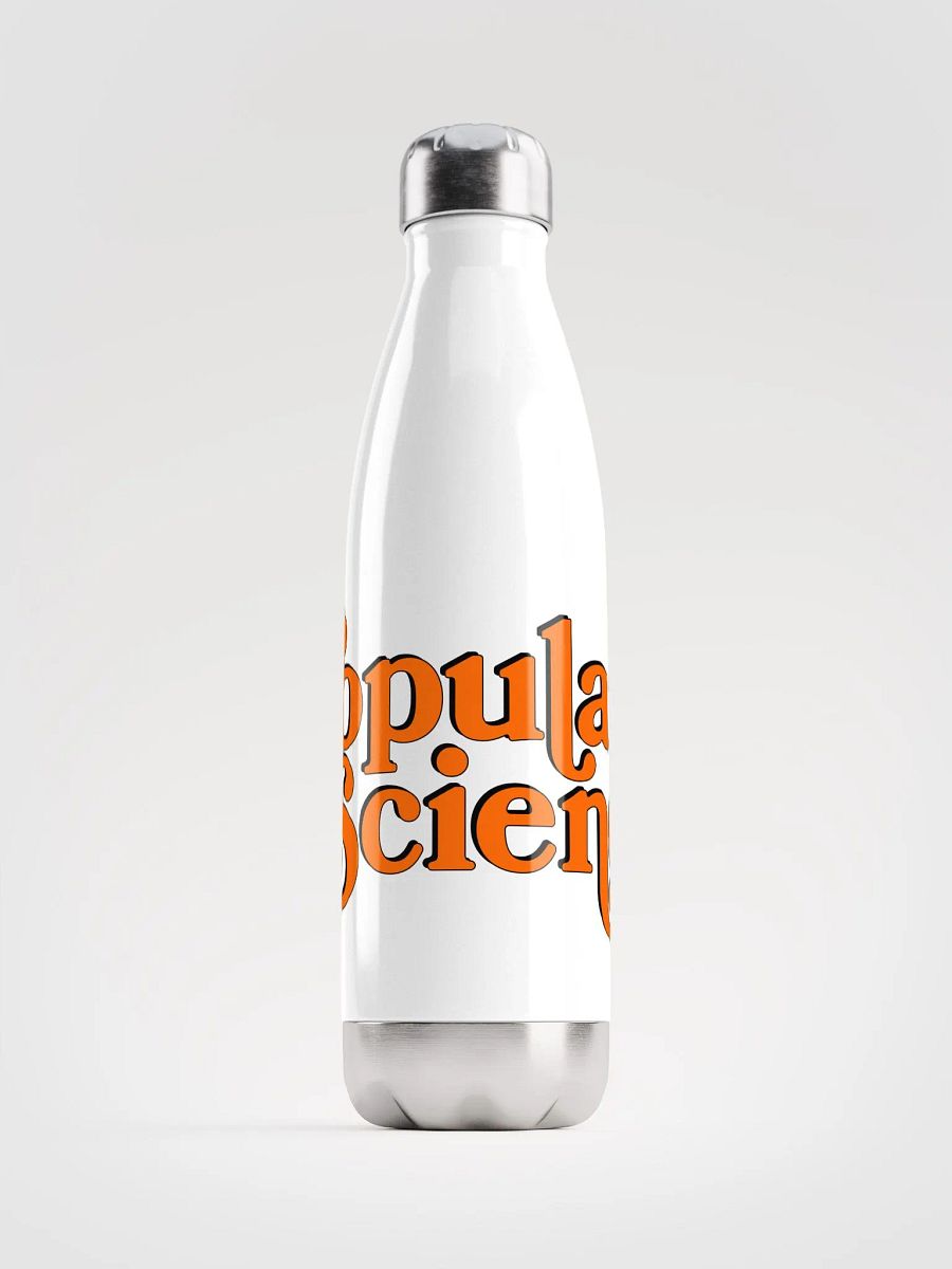 Popular Science Retro Logo Water Bottle product image (1)
