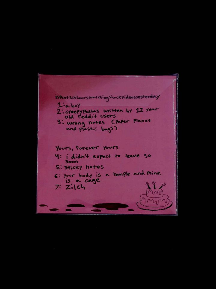 IS6HWSVY / Yours, Forever Yours - Get Well Soon SPLIT CD product image (2)