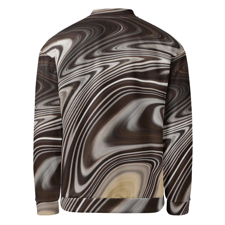 Swirl of Serenity All-Over Print Bomber Jacket product image (2)