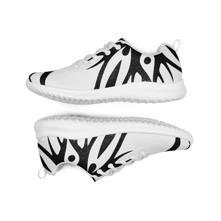 Abstract Line Art Women's Athletic Shoes #575 product image (12)