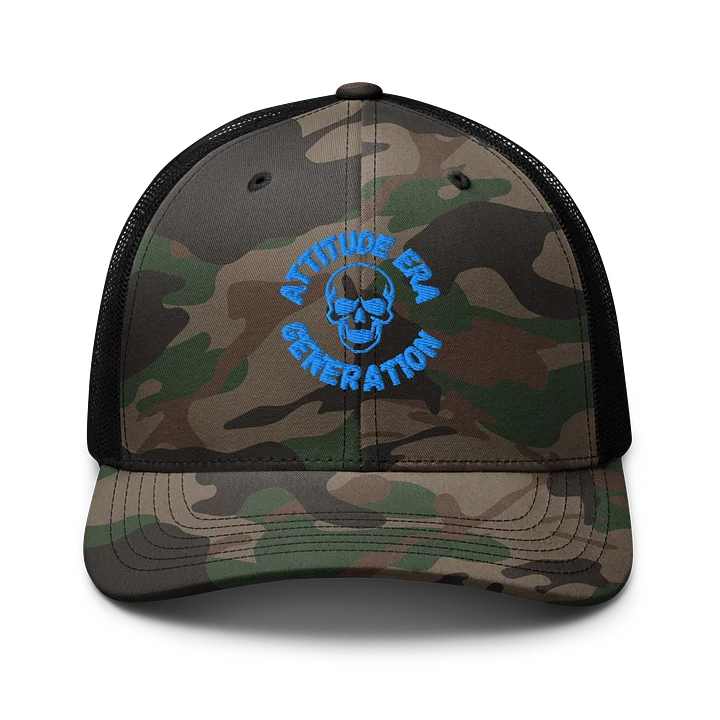 Attitude Era Generation Camo Trucker Cap product image (1)