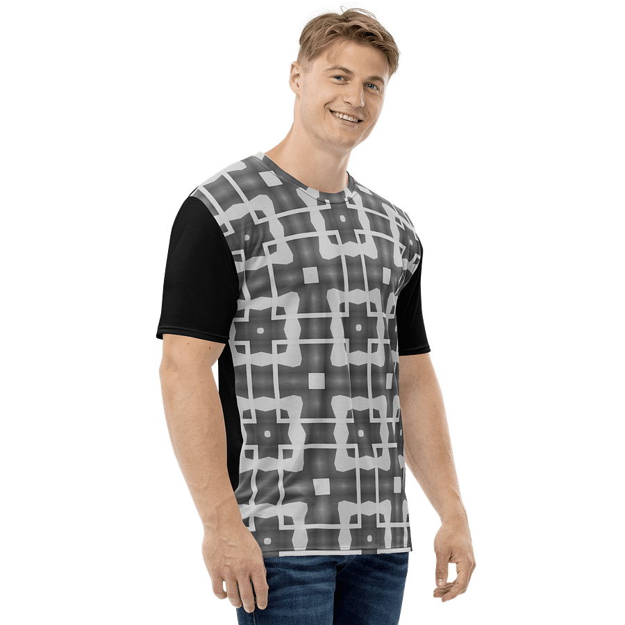 Gridlock Echo – Noir Edition Men's Tee product image (4)