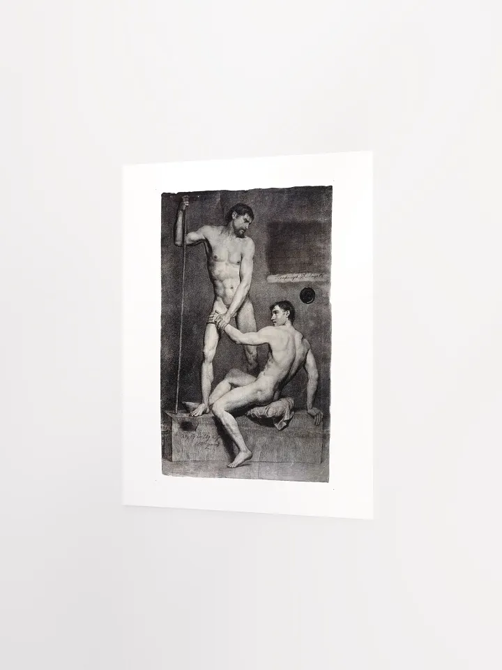 Male Nudes by Alexander Andreyevich Ivanov - Print product image (2)