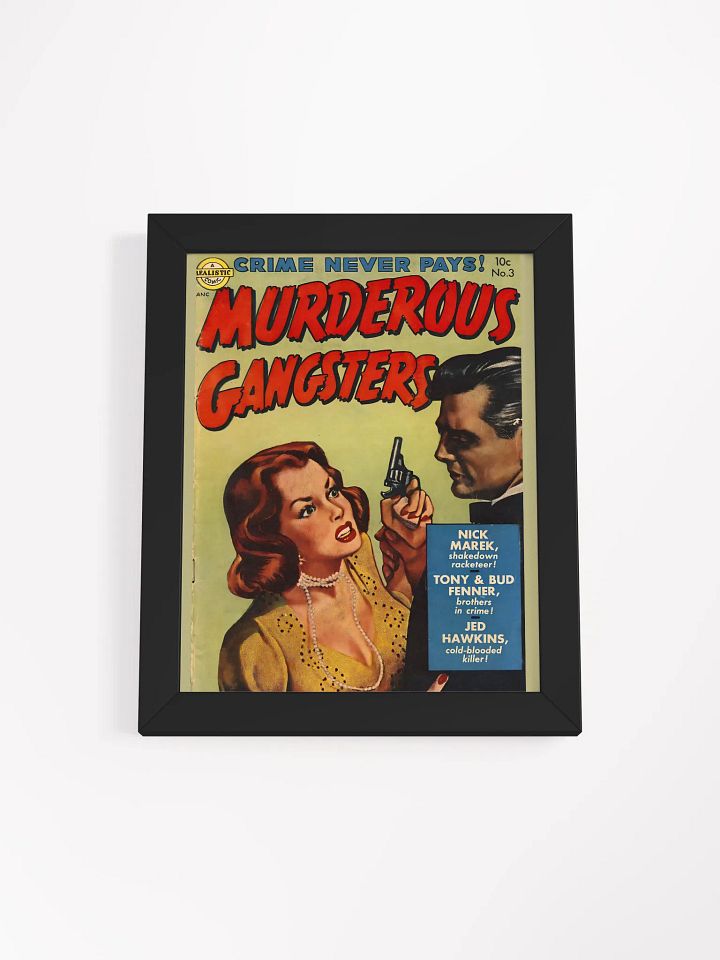 Vintage Crime Drama Poster product image (5)