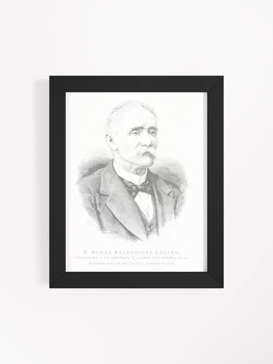 Cuadro - D. Román Baldorioty De Castro: Diputado Provincia de Puerto Rico product image (4)
