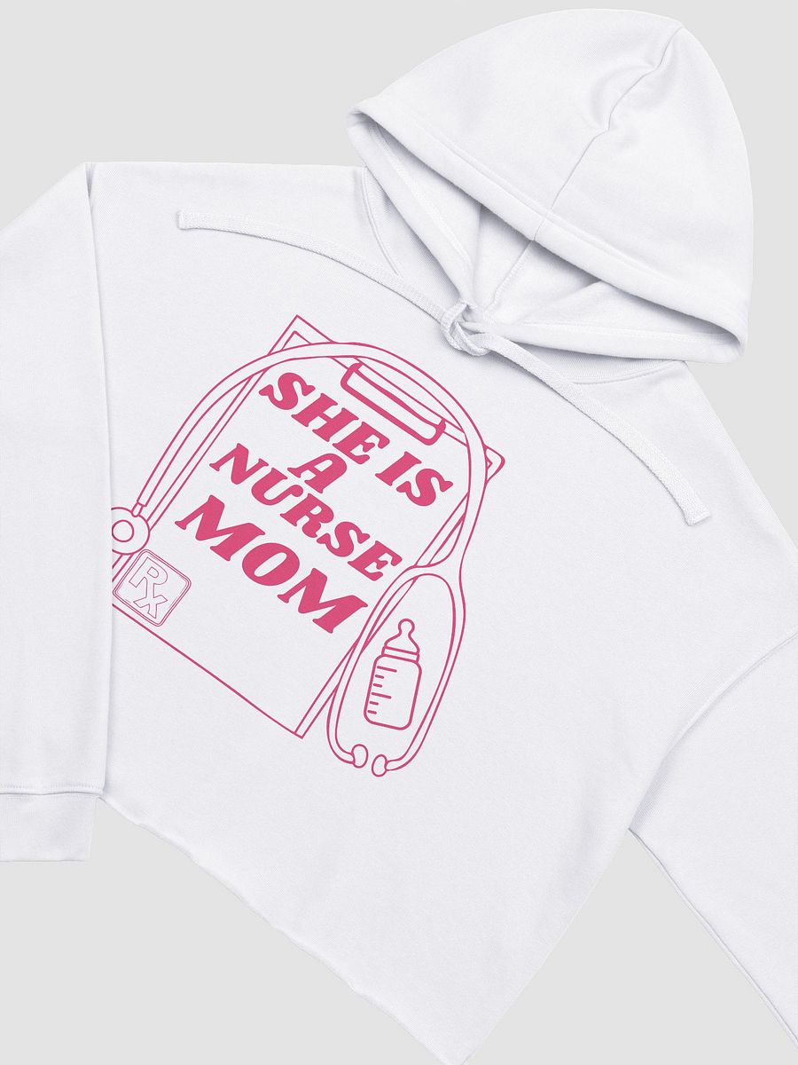 Nurse Mom Love Crop Hoodie product image (23)