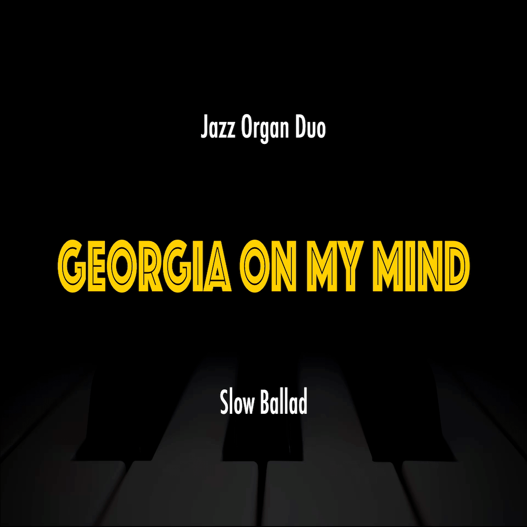 [Jazz Organ] Georgia On My Mind | Jazz Standard Practice Play-Along product image (1)