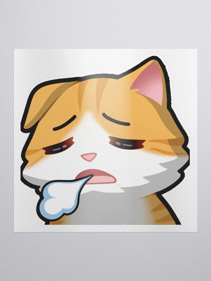 Peaches Sigh Sticker product image (1)