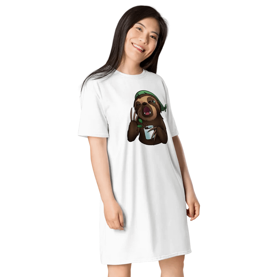 Snoozy Sloth All-Over Dress product image (4)
