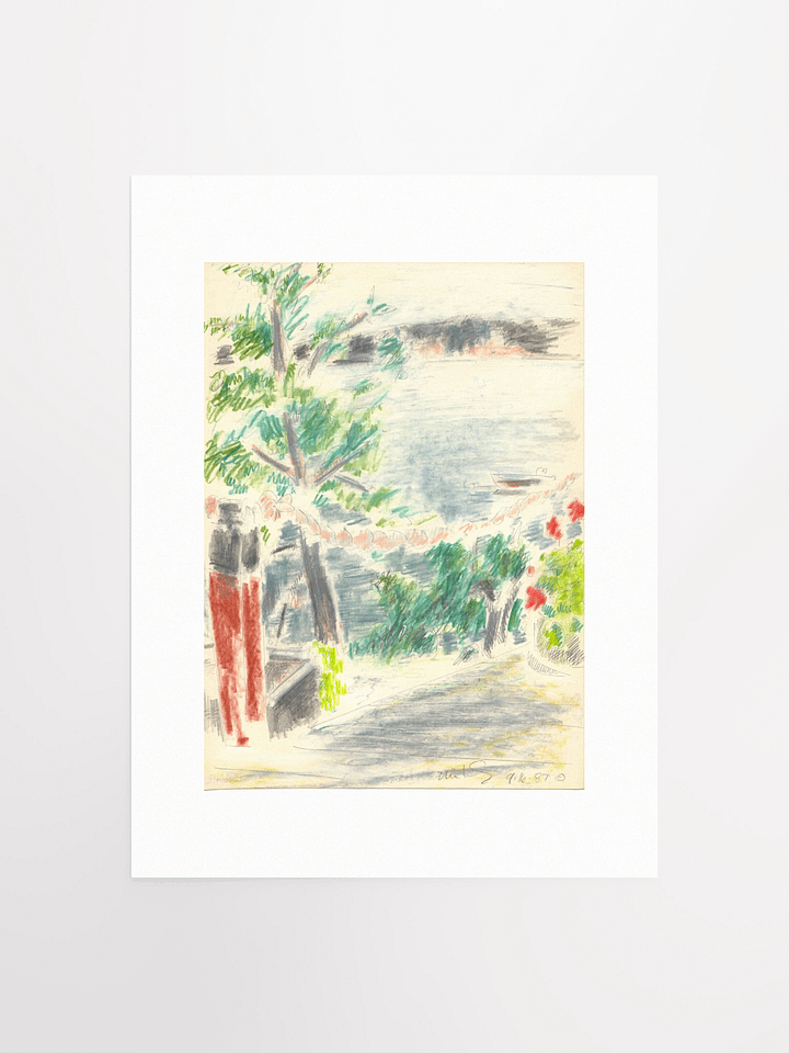 Clyde and Joanne's View 09.16.87 Print product image (2)