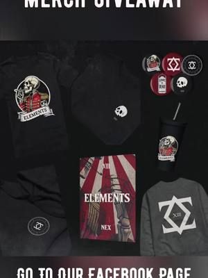 STOP & READ   We have a FREE merch giveaway happening. Find out how you can enter on our Facebook page! Link in bio #merch #elements #bandsoftiktok #art #giveaway #nex #tennessee #arkansas #alt #rock #musician #alternative 