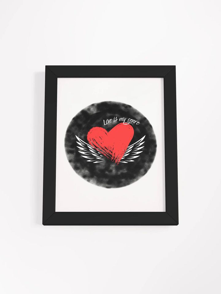 Love is my Genre Framed Poster product image (4)