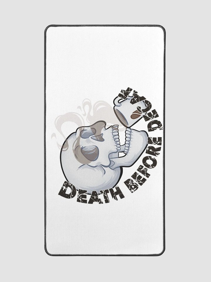 Death Before Decaf Desk Mat product image (2)