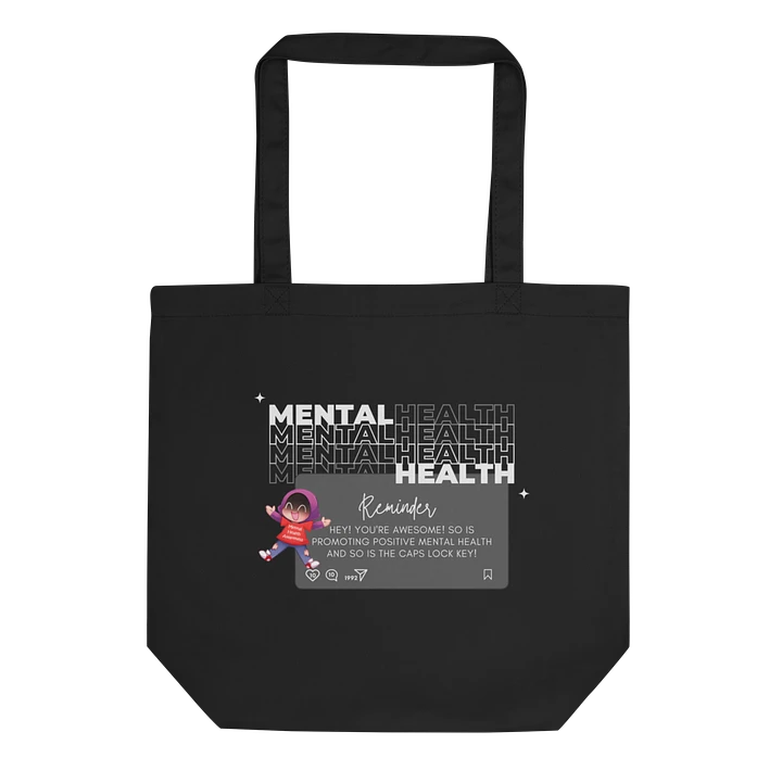 Mental Health Awareness Tote - Dark product image (1)