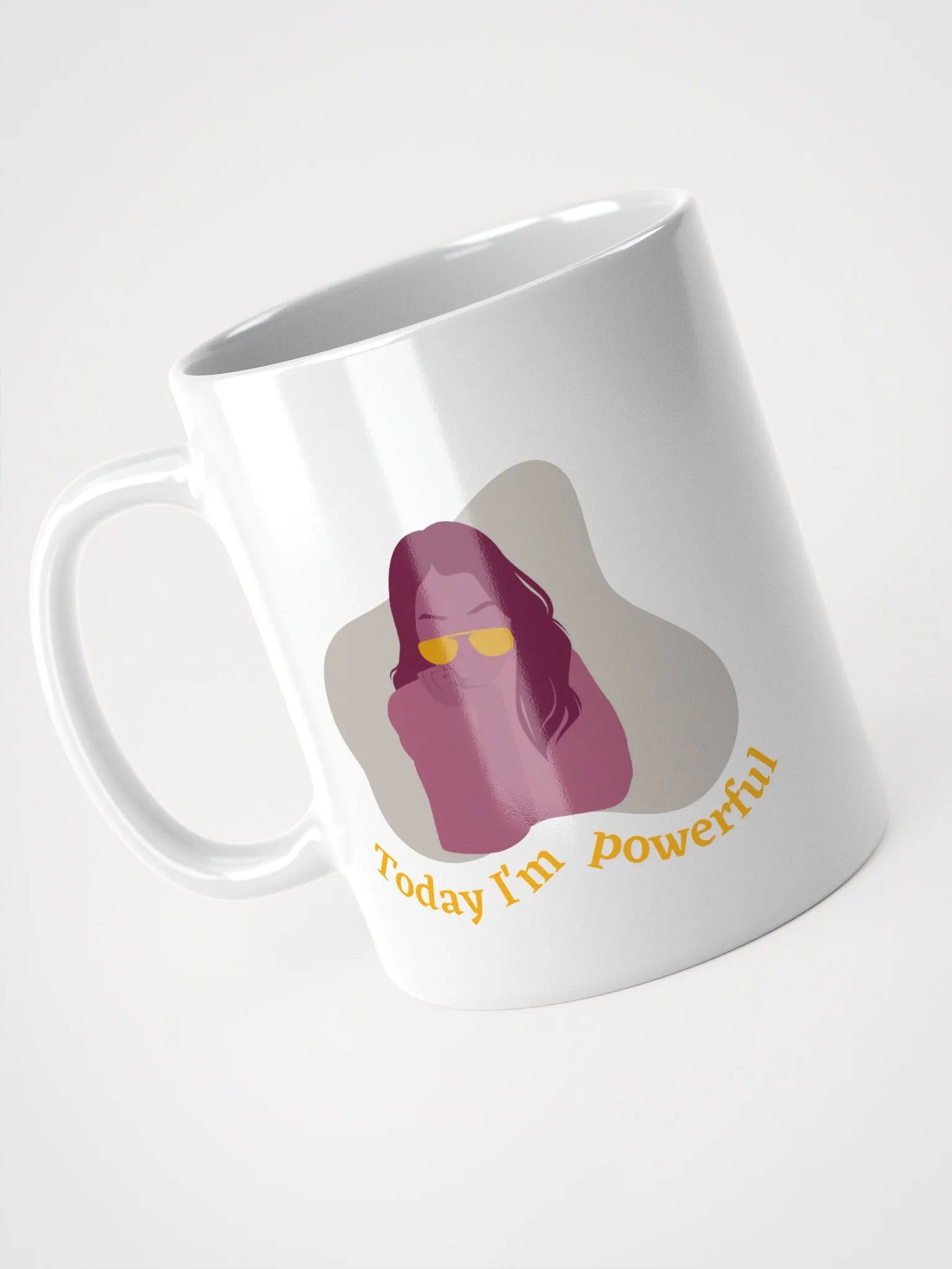 Today I'm Powerful mug product image (2)