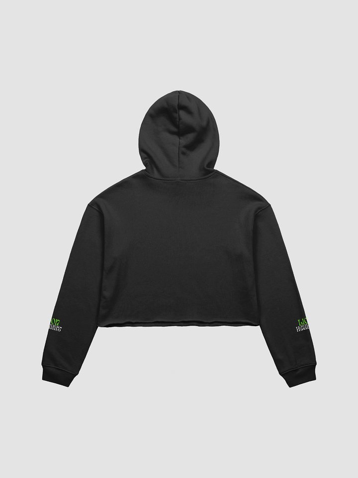 Green Logo Crop Hoodie product image (2)