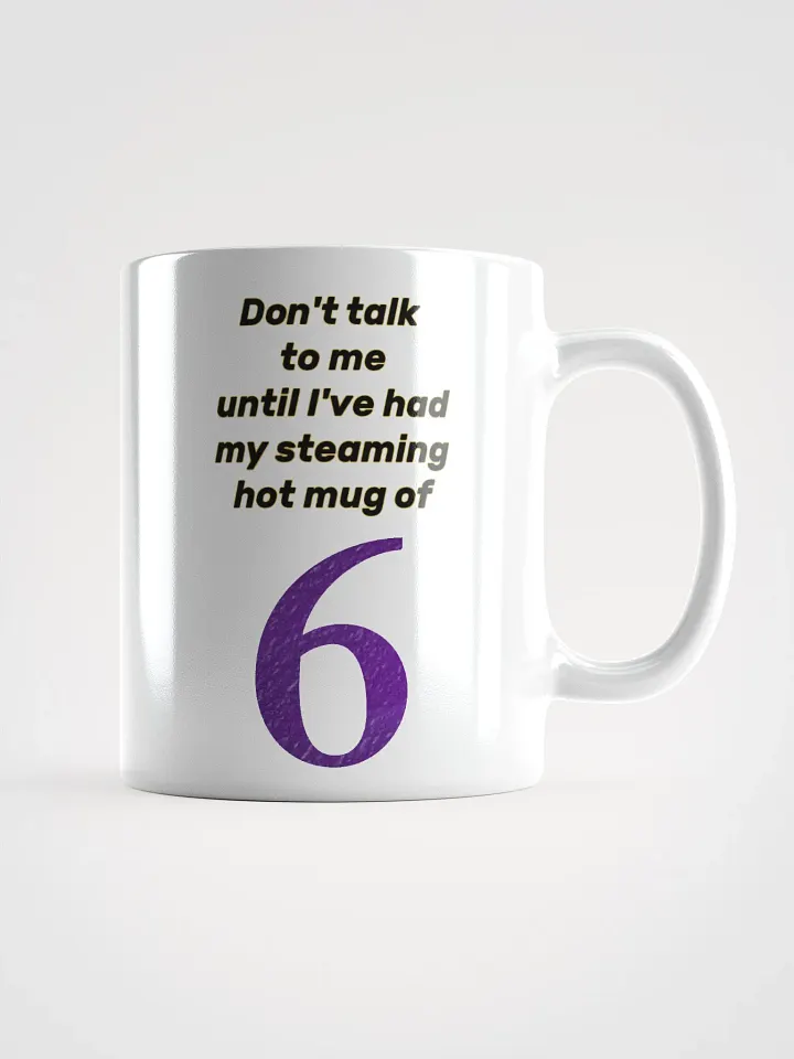 Doopsters - Steaming Cup of 6 - White Mug product image (1)