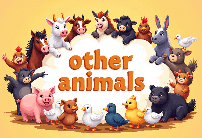 Other Animals (in alphabetical order)
