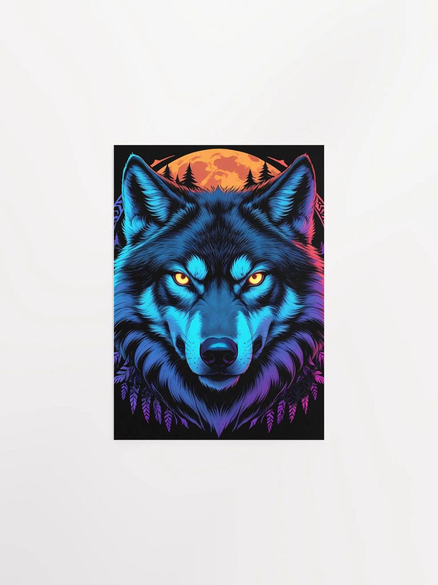 Mystic Wolf Moon Poster product image (7)