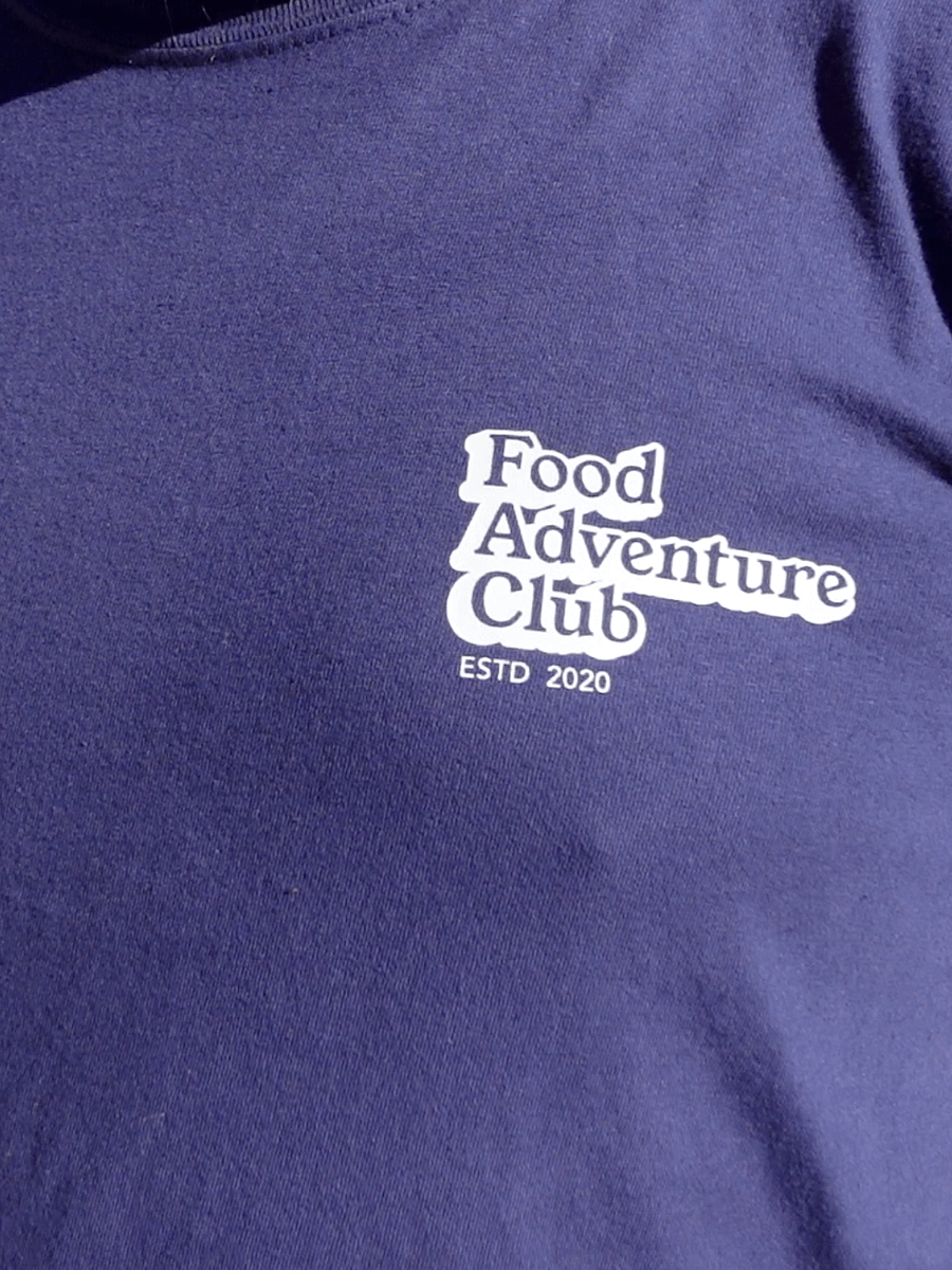 Food adventure Club T-Shirt NAVY product image (7)