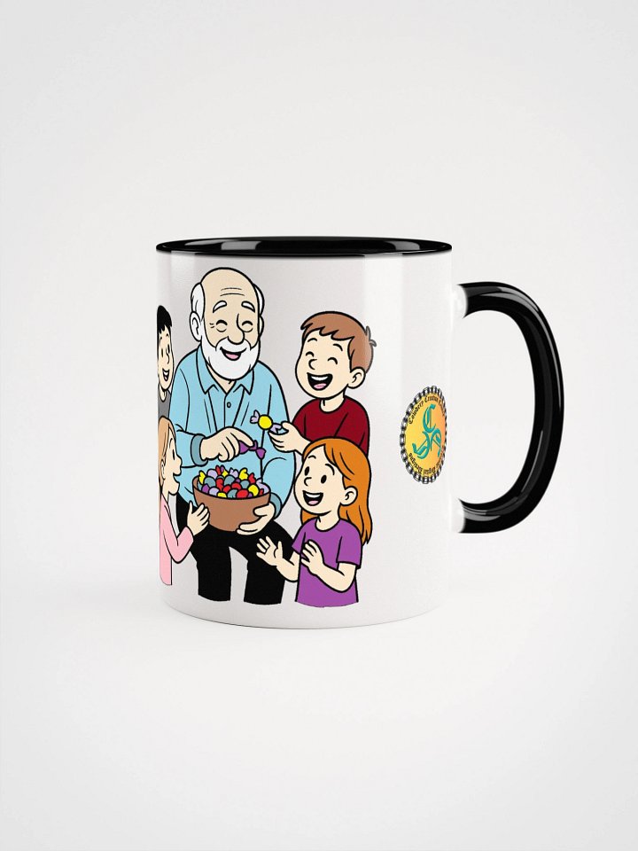 Spoiling Grandkids is my Cardio (Male) 2-Tone Ceramic Mug product image (1)