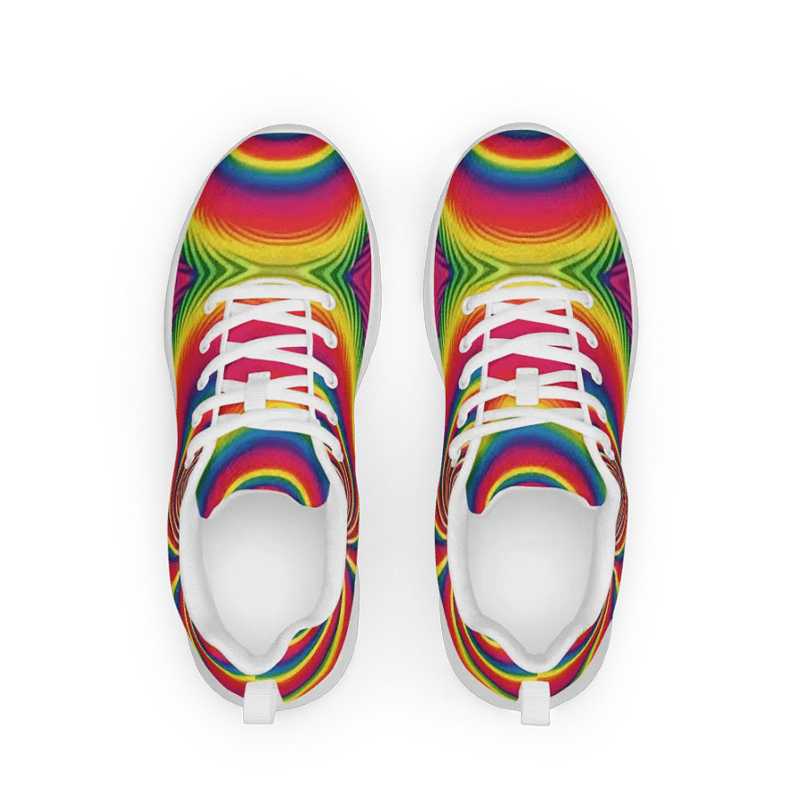 Psychedelic Spin Athletic Women's Shoes product image (1)