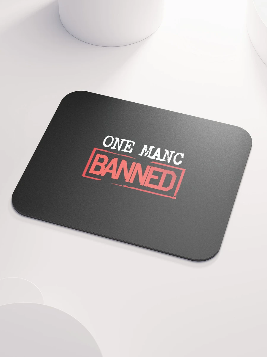 One Manc Banned Mouse Mat product image (3)