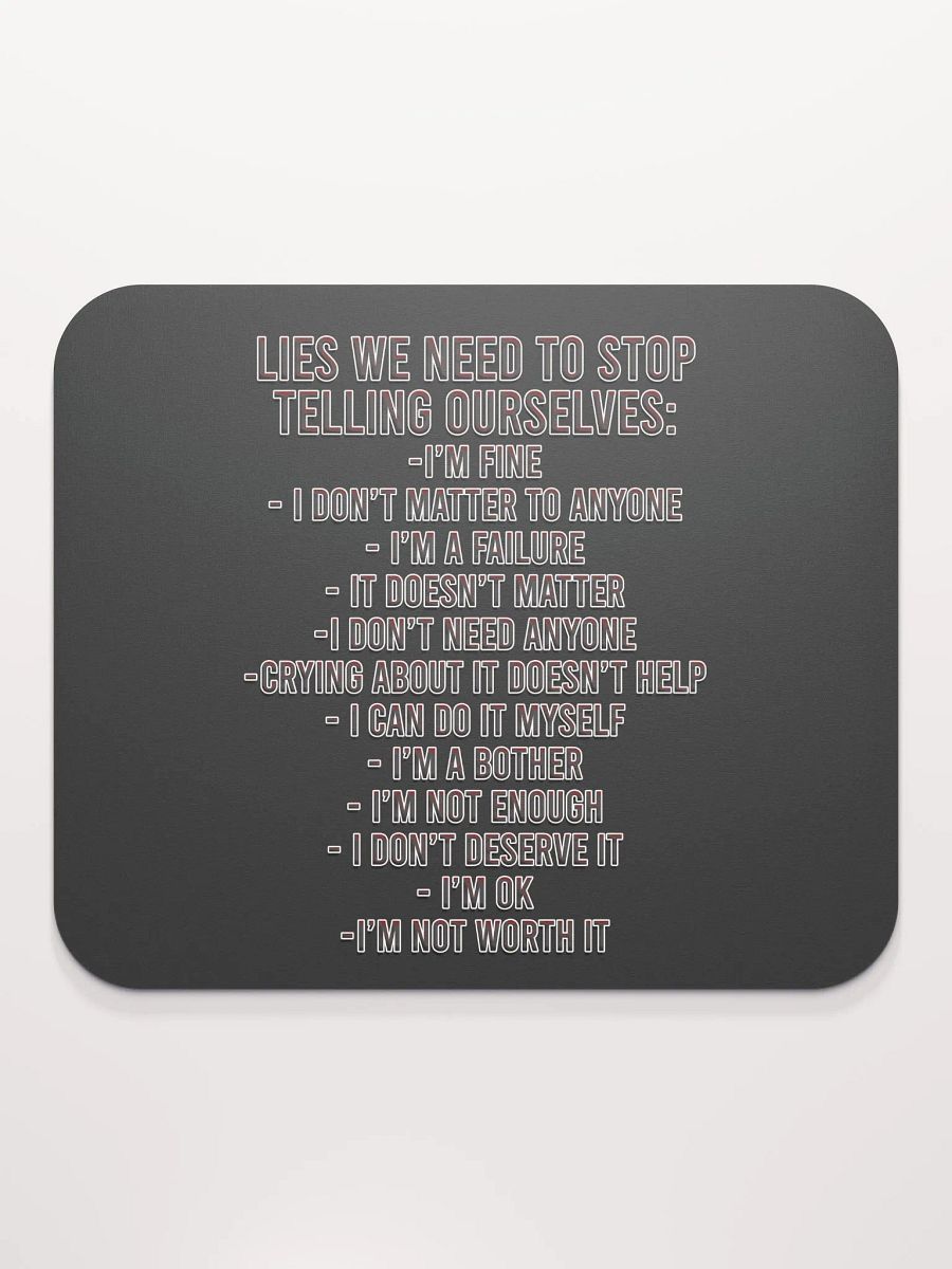 Positivity Lies - Mouse Pad product image (3)